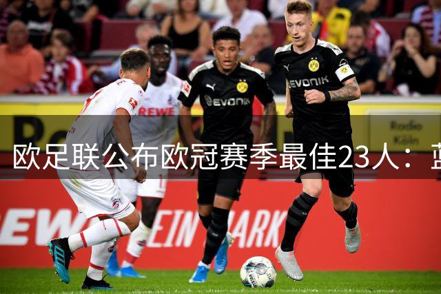 欧足联公布欧冠赛季最佳23人：蓝军7将上榜 梅内入围C罗落选